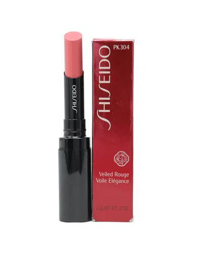 Shiseido 0.07oz Pk304 Skyglow Veiled Rouge Lipstick For Women In White