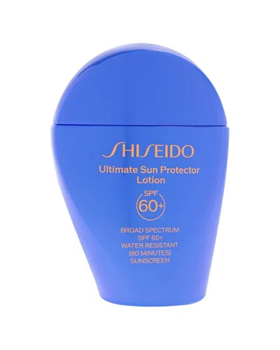Shiseido 1.6oz Ultimate Sun Protector Lotion Spf 60 Plus In Transparent