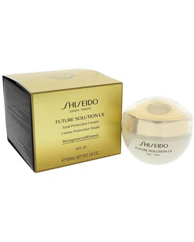 Shiseido 1.8oz Future Solution Lx Total Protective Cream Spf 20 In Gold