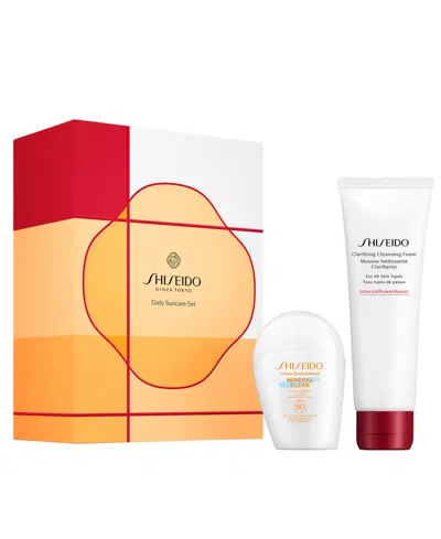 Shiseido 2-pc. Daily Suncare Gift Set In Transparent