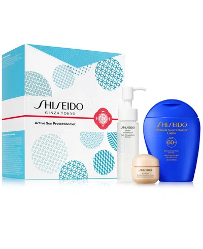Shiseido 3-pc. Active Sun Protection Set In No Color