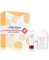 Shiseido 3-pc. Daily Sun Protection Skincare Set In No Color