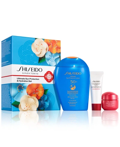 Shiseido 3-pc. Ultimate Sun Protection & Hydration Skincare Set In No Color