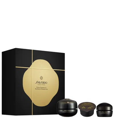 Shiseido 3-pc. Future Solution Lx Revitalize And Restore Set In Black