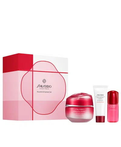 Shiseido 3-pc. Nourish And Hydrate Skincare Gift Set In Transparent