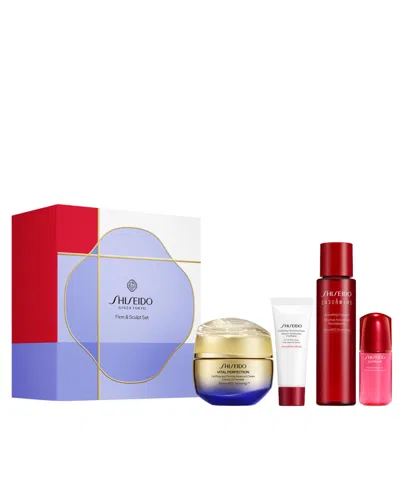 Shiseido 4-pc. Firm And Sculpt Skincare Gift Set In Transparent