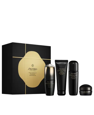 Shiseido 4-pc. Future Solution Lx Revitalize And Rejuvenate Set In Transparent
