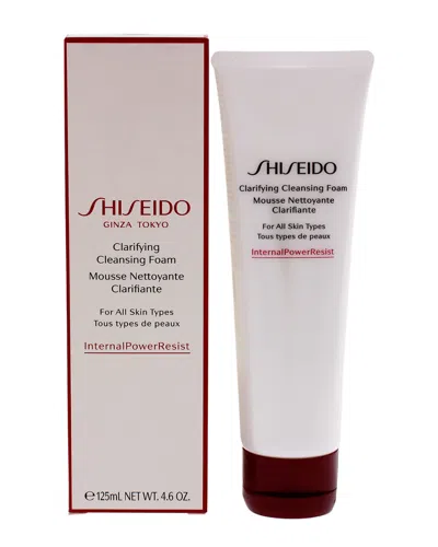 Shiseido 4.6oz Clarifying Cleansing Foam In Transparent