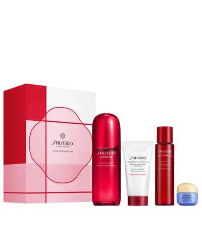Shiseido 4-pc. Correct And Prevent Skincare Gift Set In Multi