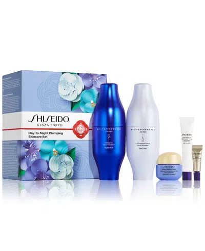 Shiseido 5-pc. Day-to-night Plumping Skincare Set In No Color