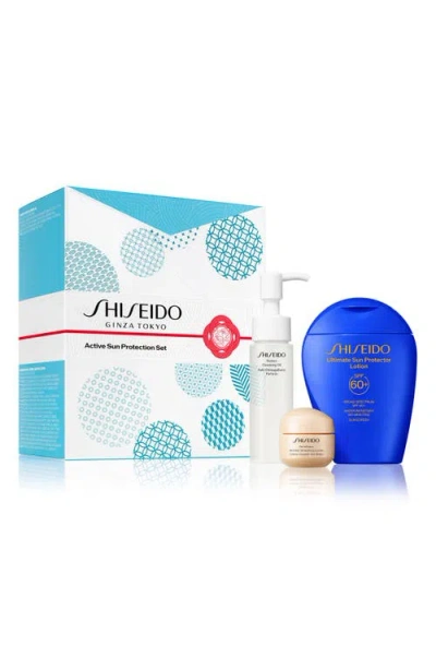 Shiseido Active Sun Protection Set In No Color
