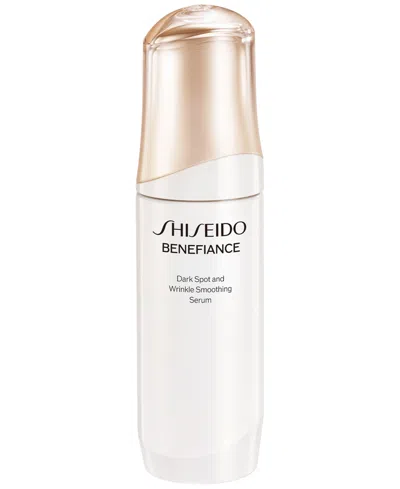 Shiseido Benefiance Dark Spot And Wrinkle Smoothing Serum, 1.6 Oz. In Transparent