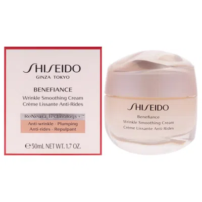 Shiseido Benefiance Wrinkle Smoothing Cream By  For Unisex - 1.7 oz Cream In Multi