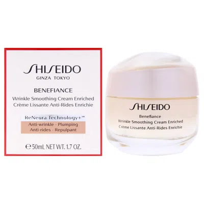 Shiseido Benefiance Wrinkle Smoothing Cream Enriched By  For Unisex - 1.7 oz Cream In Multi