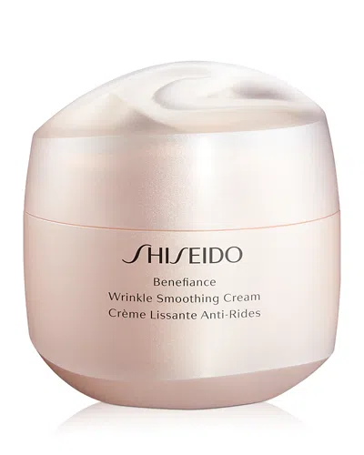 Shiseido Benefiance Wrinkle Smoothing Cream For Normal To Combination Skin 2.6 Oz. In Neutral