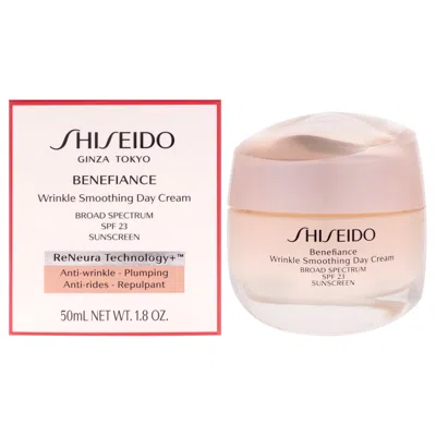 Shiseido Benefiance Wrinkle Smoothing Day Cream Spf 23 By  For Unisex - 1.8 oz Cream In Multi