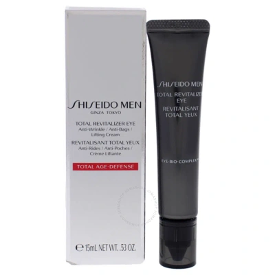Shiseido By  Men Total Revitalizer Eye Lifting Cream .53 oz (15 Ml) In White
