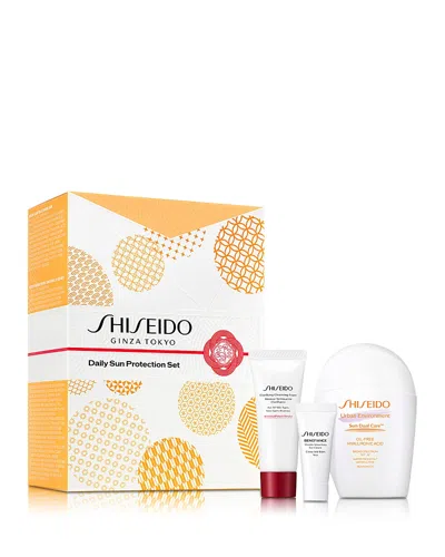 SHISEIDO DAILY SUN PROTECTION SET ($76 VALUE)