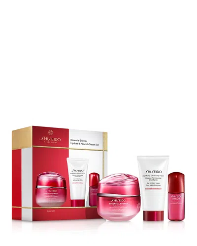 SHISEIDO ESSENTIAL ENERGY HYDRATE & NOURISH CREAM SET ($95 VALUE)