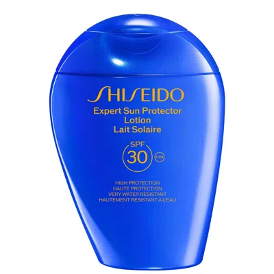 Shiseido Expert Sun Protector Face And Body Lotion Spf30 150ml In White