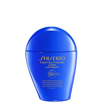 Shiseido Expert Sun Protector Face And Body Lotion Spf50+ 50ml In White