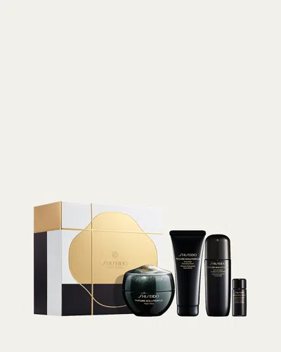 Shiseido Future Solution Lx Collection 4-piece Gift Set In Black