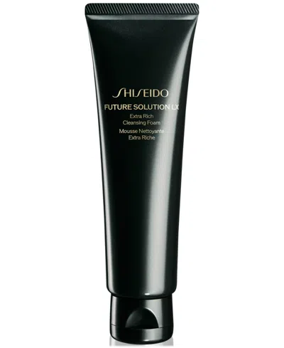 Shiseido Future Solution Lx Extra Rich Cleansing Foam, 4.7 Oz. In No Color