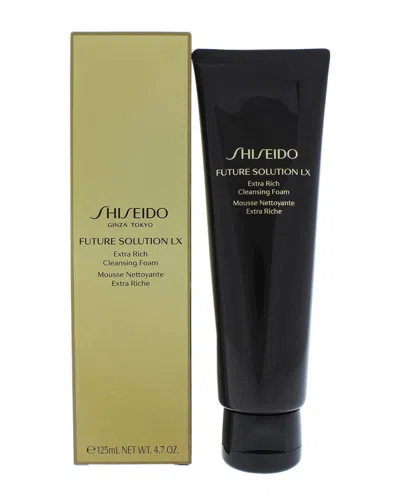 Shiseido Future Solution Lx Extra Rich Cleansing Foam In White