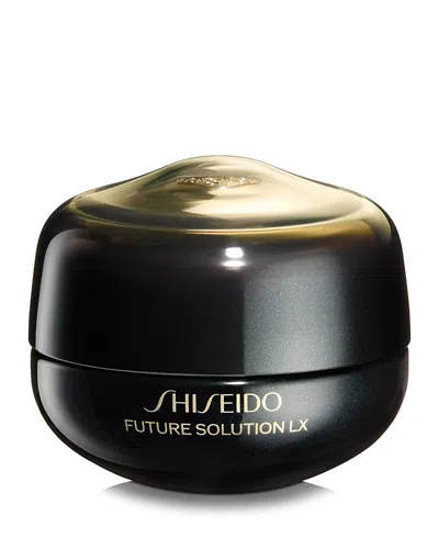 SHISEIDO FUTURE SOLUTION LX EYE & LIP CONTOUR REGENERATING CREAM 0.6 OZ.