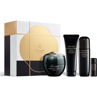 Shiseido Future Solution Lx Regenerating Cream Set $437 Value In Transparent