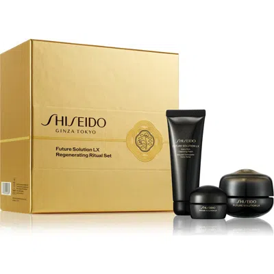 Shiseido Future Solution Lx Regenerating Ritual Set (limited Edition) $282 Value
