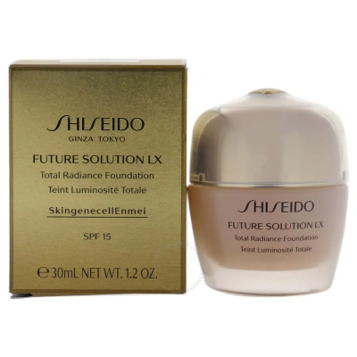 Shiseido Future Solution Lx Total Radiance Foundation Spf 15 - 4 Neutral By  For Women - 1.2 oz Found
