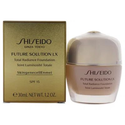 Shiseido Future Solution Lx Total Radiance Foundation Spf 15 - 4 Rose By  For Women - 1.2 oz Foundati
