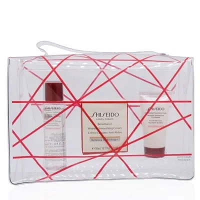 Shiseido Ginza Tokyo Wrinkle Smoothing 3-piece Set In Lucite Case In White