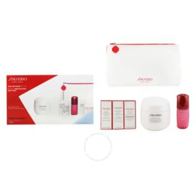 Shiseido Ladies Age Defense Ritual Essential Energy Set Skin Care 3598381955295 In White