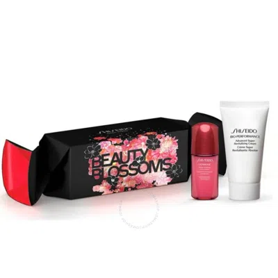 Shiseido Ladies Beauty Blossoms Bio-performance Gift Set Skin Care 3598380037046 In White