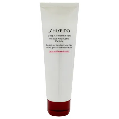 Shiseido Ladies Deep Cleansing Foam 4.4 oz (tester) Skin Care 843711406774 In Transparent