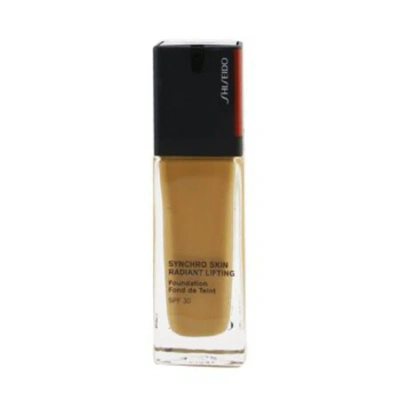 Shiseido Ladies Synchro Skin Radiant Lifting Foundation Spf 30 1.2 oz # 420 Bronze Makeup 7308521675 In White