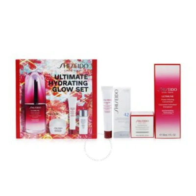 Shiseido Ladies Ultimate Hydrating Glow Set Gift Set Skin Care 726508999980 In White