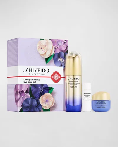 Shiseido Limited Edition Lifting & Firming Eye Care Set ($152 Value) In White