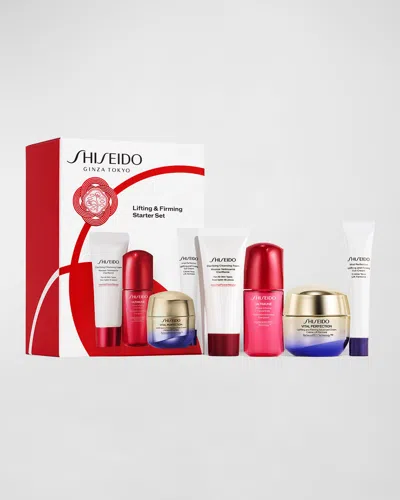 Shiseido Limited Edition Lifting & Firming Starter Set (148 Value) In White