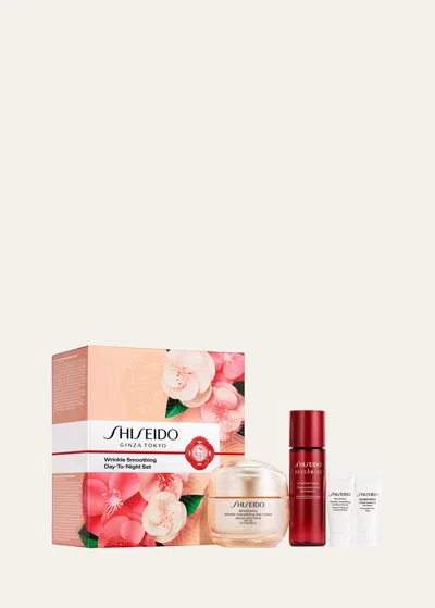 Shiseido Limited Edition Wrinkle Smoothing Day-to-night Set ($130 Value) In White