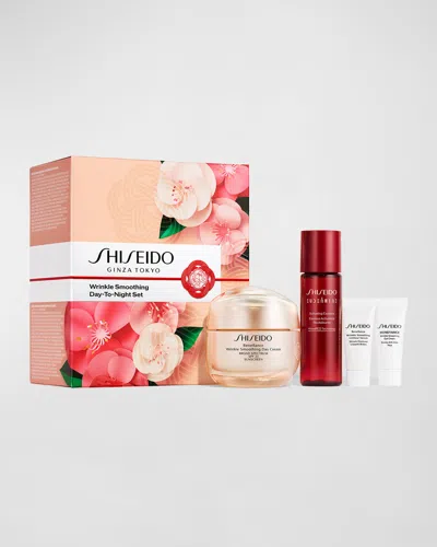 Shiseido Limited Edition Wrinkle Smoothing Day-to-night Set ($130 Value) In White