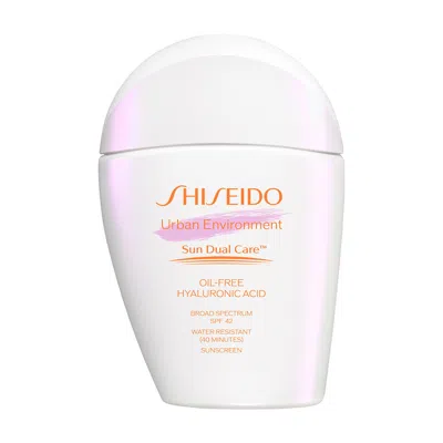 SHISEIDO MINI URBAN ENVIRONMENT OIL-FREE SPF 42 FACE SUNSCREEN WITH HYALURONIC ACID 1 OZ/ 30 ML