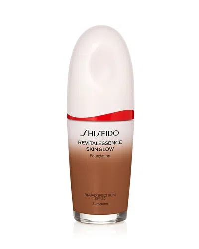 Shiseido Revitalessence Skin Glow Foundation 1 Oz. In Copper - Reddish Tone For Deep-tan Skin