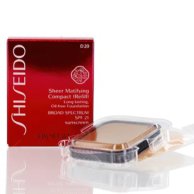 Shiseido / Sheer Matifying Spf 22 Oil Free Foundation Refill (d20).34 oz (9.8 Ml)