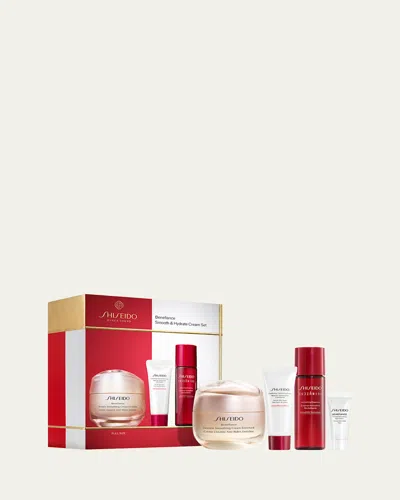 Shiseido Smooth & Hydrate Cream Set In Multi