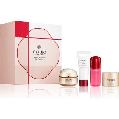 Shiseido Smooth & Hydrate Eye Care Set $145 Value In Transparent