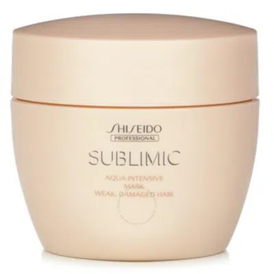 Shiseido Sublimic Aqua Intensive Mask 6.7 oz Hair Care 4909978937584 In White