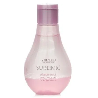 Shiseido Sublimic Luminoforce Brilliance Oil 3.4 oz Hair Care 4909978936365 In White